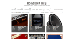 Desktop Screenshot of homebuilthifi.com